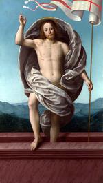 欧洲12-19世纪油画五_FERRARI, Gaudenzio - Christ rising from the Tomb